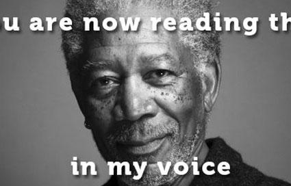 Wat de marketingwereld kan leren van Morgan Freeman