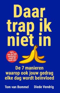 Boek cover - Daar trap ik niet in
